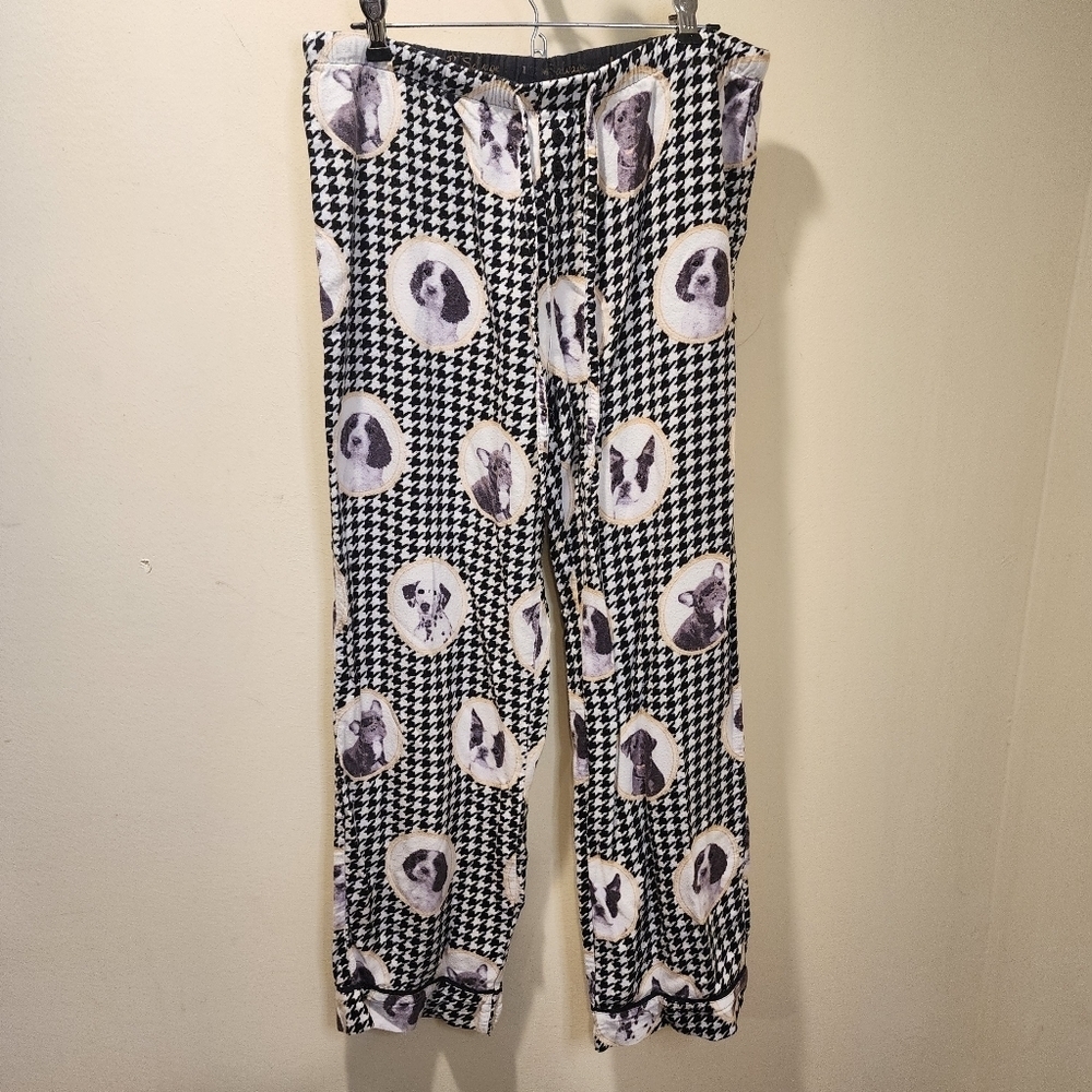 P. J salvaje Dogs Puppies Printed Pajama pant size M
